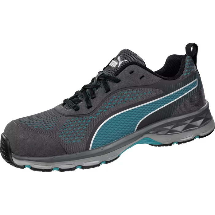 PUMA FUSE KNIT BLUE LOW S1P ESD HRO SRC NŐI MUNKAVÉDELMI CIPŐ