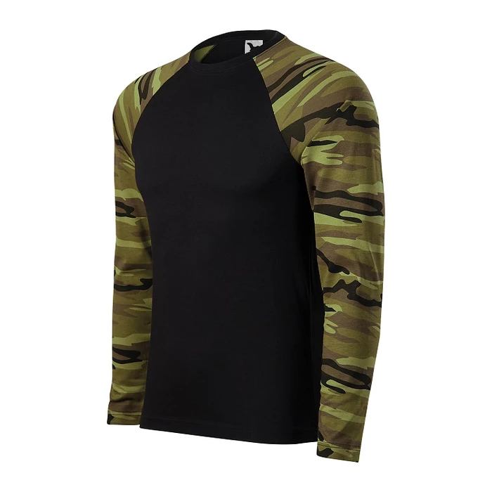 MALFINI CAMOUFLAGE LS 166 HOSSZÚ UJJÚ PÓLÓ (KIFUTÓ)